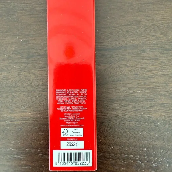 Christian Louboutin Perfume Sample 4ml - Picture 4 of 4